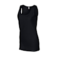 Miniatyrbild 3 av 3: Gildan Womens/Ladies Softstyle Tank Top L Svart Black L