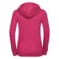 Miniatyrbild 2 av 2: Russell Dam/Damer Authentic Full Zip Hoodie XL Fuchsia Fuchsia XL