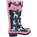 Miniatyrbild 2 av 4: Cotswold Girls Spot Wellington Boots 11 UK Barn Navy/Rosa Navy/Pink 11 UK Child