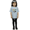 Miniatyrbild 4 av 5: Harry Potter T-shirt med Hogwarts-vapen för flickor, 7-8 år Sports Grey 7-8 Years