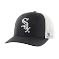 Miniatyrbild 1 av 2: Chicago White Sox Branson 47 Snapback Trucker Cap One Size Blac Black One Size