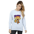 Miniatyrbild 2 av 3: Scooby Doo Dam/Kvinnor Pizza Ghost Sweatshirt XXL Sports Grey Sports Grey XXL
