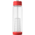 Miniatyrbild 3 av 3: Bullet Tutti Frutti Flaska Med Infuser 25.9 x 7.1 cm Transparent/Röd Transparent/Red 25.9 x 7.1 cm
