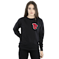 Miniatyrbild 2 av 5: Tom And Jerry Damkläder/Dam Collegiate Logo Sweatshirt S Svart Black S
