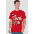 Miniatyrbild 4 av 4: Guardians Of The Galaxy Herr Seasons Grootings T-Shirt 3XL Röd Red 3XL