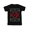 Miniatyrbild 1 av 3: ACDC Girls Have A Rockin Christmas Bomull T-shirt 12-13 År B Black 12-13 Years