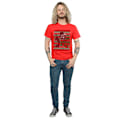 Miniatyrbild 4 av 5: A Nightmare On Elm Street Herr Jul Fair Isle T-Shirt XL R Red XL