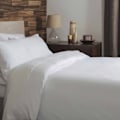 Miniatyrbild 2 av 2: Belledorm Borstad Bomullstäcke Överdrag Kingsize Vit White Kingsize