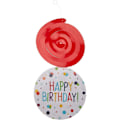 Miniatyrbild 3 av 3: Amscan Swirl Dekoration för födelsedagsfest (6-pack) One Size Multi Multicoloured One Size