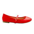 Miniatyrbild 1 av 4: Var är det ifrån Dam/Dam Josie Remmar Bred Ballerina Fla Red 8 UK Wide