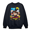 Miniatyrbild 1 av 6: Harry Potter och de vises sten Pojkar Sweatshirt 5-6 år Black 5-6 Years
