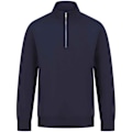 Miniatyrbild 1 av 2: Henbury Unisex Vuxen Hållbar Kvarts Dragkedja Sweatshirt S Marinblå Navy S