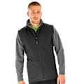 Miniatyrbild 3 av 3: Result Äkta Återvunnen Herr Printable Body Warmer M Svart Black M