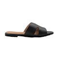 Miniatyrbild 1 av 4: Var är det ifrån Dam/Dam Mae Instep Strap Sandaler 8 UK B Black 8 UK