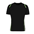 Miniatyrbild 1 av 2: Kustom Kit Gamegear Cooltex T-shirt för män, M, svart/lime Black/Lime M
