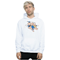 Miniatyrbild 2 av 3: Disney Herr Tre Små Grisar Jump Hoodie 4XL Vit White 4XL