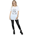 Miniatyrbild 4 av 5: Disney Princess Womens/Ladies Wannabe Princess Bomull Boyfriend White XL