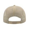 Miniatyrbild 2 av 3: Atlantis Rapper Faux Suede 5 Panel Trucker Cap One Size Beige Beige One Size