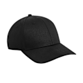 Miniatyrbild 1 av 3: Beechfield Urbanwear 6 Panel Snapback Cap One Size Svart Black One Size