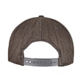 Miniatyrbild 2 av 4: Flexfit by Yupoong Unisex ekologisk bomull Snapback keps One Size Dark Grey One Size