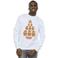 Miniatyrbild 2 av 3: Netflix Mens Stranger Things Pepparkakströja 4XL Vit White 4XL