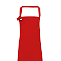 Miniatyrbild 2 av 2: Premier Unisex Calibre Heavy Cotton Canvas Haklappsförkläde One Size R Red One Size