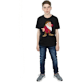 Miniatyrbild 3 av 6: Snövit och de sju dvärgarna Pojkar Klassisk Grumpy Bomull T-shirt Black 5-6 Years