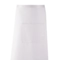 Miniatyrbild 2 av 2: Premier Unisex Färger Bar Apron / Arbetskläder (Lång Continental S White One Size
