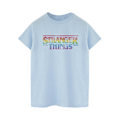 Miniatyrbild 1 av 3: Netflix Stranger Things Rainbow Dot Logo T-shirt M Baby Blå Baby Blue M