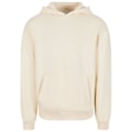 Miniatyrbild 1 av 2: Build Your Brand Unisex Vuxen Fluffig Pullover Hoodie L Vit Sa White Sand L
