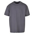Miniatyrbild 1 av 4: Build Your Brand Unisex Vuxen Heavy Oversized T-shirt XXL Mörkgrå Dark Grey XXL