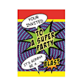 Miniatyrbild 1 av 2: Bristol Novelty Super Hero Party Invitations (Paket med 8) En Storlek Multifärgad Multicoloured One Size