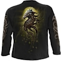 Miniatyrbild 2 av 3: Spiral Direct Unisex Vuxen Oak Dragon Långärmad T-Shirt XL B Black XL