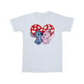 Miniatyrbild 1 av 3: Disney Lilo & Stitch Hearts T-shirt XXL Vit White XXL