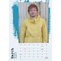 Miniatyrbild 2 av 3: Ed Sheeran 2025 A3 Väggkalender 42cm x 30cm Flerfärgad Multicoloured 42cm x 30cm