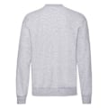 Miniatyrbild 2 av 3: Fruit Of The Loom Classic Heather Raglan Sweatshirt S Grå Grey S