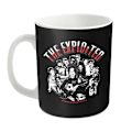 Miniatyrbild 1 av 2: The Exploited Barmy Army Mug En Storlek Svart/Vit Black/White One Size