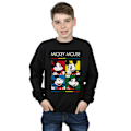 Miniatyrbild 2 av 3: Disney Boys Mickey Mouse Square Colour Sweatshirt 12-13 år B Black 12-13 Years