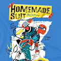 Miniatyrbild 3 av 6: Spider-Man Barn/Ungdom Hemsydd Kostym T-Shirt 7-8 År Safir Sapphire 7-8 Years
