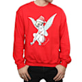 Miniatyrbild 3 av 5: Disney Mens Tinkerbell Jul Fe Sweatshirt S Röd Red S