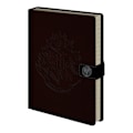 Miniatyrbild 1 av 4: Harry Potter Premium Hogwarts Crest A5 Notebook One Size Brun/ Brown/White One Size
