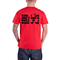 Miniatyrbild 2 av 2: Yungblud Unisex Vuxen R U Ok? T-shirt L Röd Red L