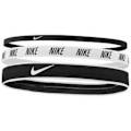 Miniatyrbild 1 av 2: Nike Mixed Width Headbands 3 Pack One Size Svart/Vit Black/White One Size