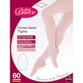Miniatyrbild 3 av 3: Silkeslena dam/dam full fot dans balett tights (1 par) stor White Large