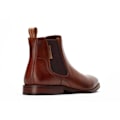 Miniatyrbild 2 av 6: Base London Sikes Chelsea Boots i Läder för Herr, Storlek 9 UK, Brun Tan 9 UK