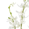 Miniatyrbild 3 av 4: Hill Interiors Cymbidium Spray Konstgjord Blomma One Size Vit White One Size