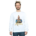 Miniatyrbild 2 av 3: Disney Herr Aladdin Film Genie Foto Sweatshirt 4XL Vit White 4XL