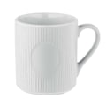 Miniatyrbild 1 av 2: MidOcean Ribbad Keramikmugg 340ml One Size Vit White One Size