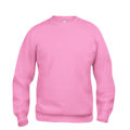 Miniatyrbild 1 av 3: Clique Unisex Vuxen Basic Rundhalsad Tröja M Ljusrosa Bright Pink M