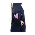 Miniatyrbild 3 av 3: Little Rider Girls Pony Fantasy Sweatshirt 9-10 år Marinblå/Rosa Navy/Pink 9-10 Years